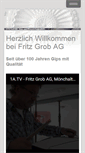 Mobile Screenshot of fritzgrobag.ch
